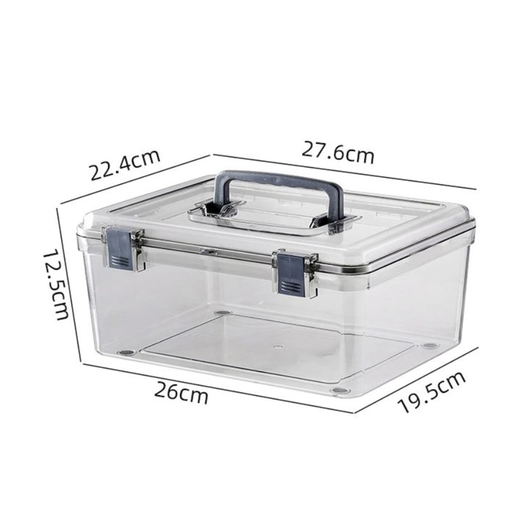 Camera Case with Handle Clear Sealing Drying Storage Box Good Anti Impact Durable Portable Dustproof Photographic Equipment Case