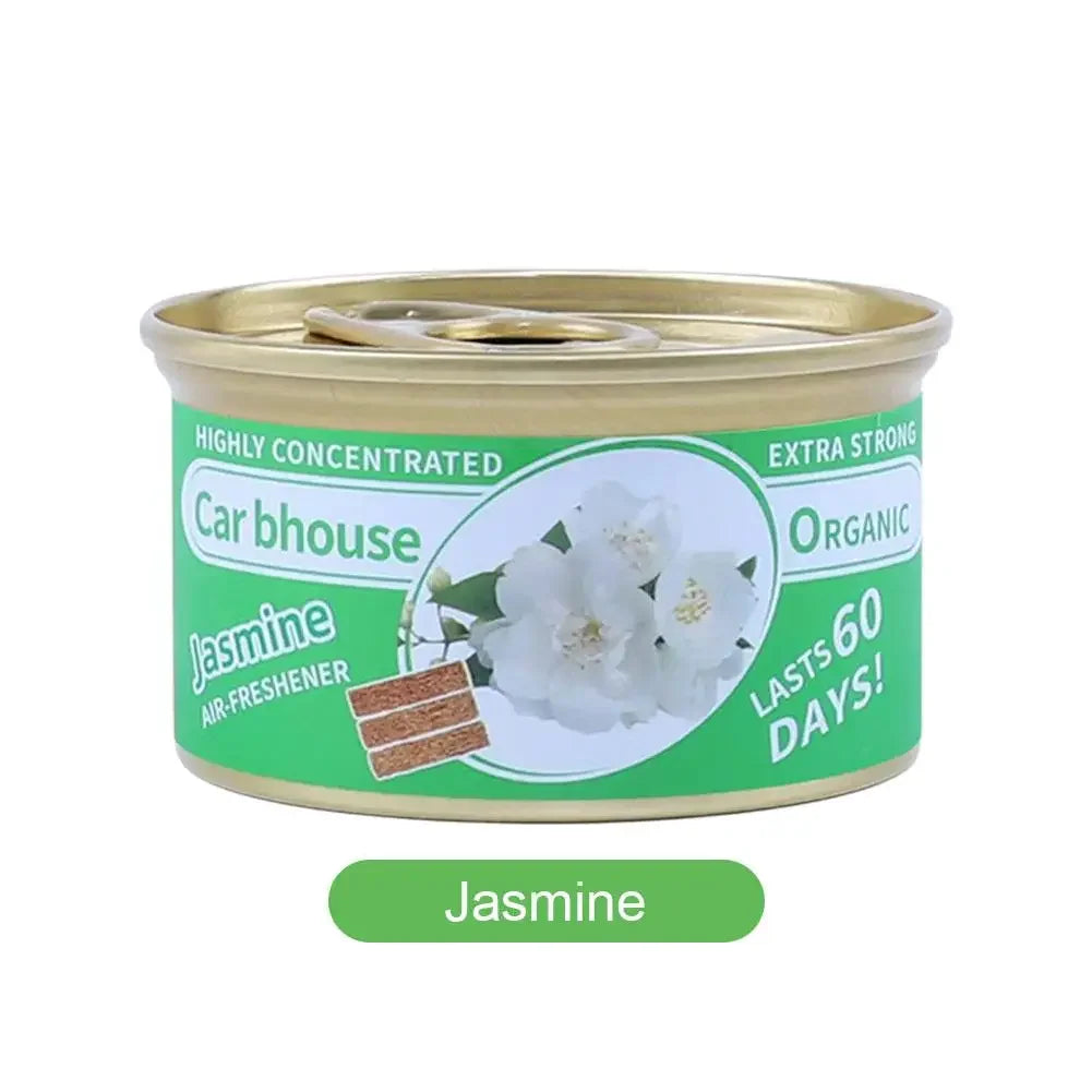Car Flavoring Car Air Fresheners Perfume Canned Wood Blocks Coffee Flavor Long-Lasting Auto Aromatherapy Car Deodorant Supplies