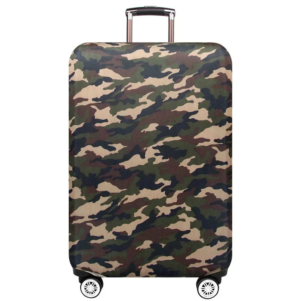 Luggage Cover Luggage Compartment Stretch Fabric Suitcase Protector Baggage Dust Case Cover for18-32 Inch Durable Travel Case