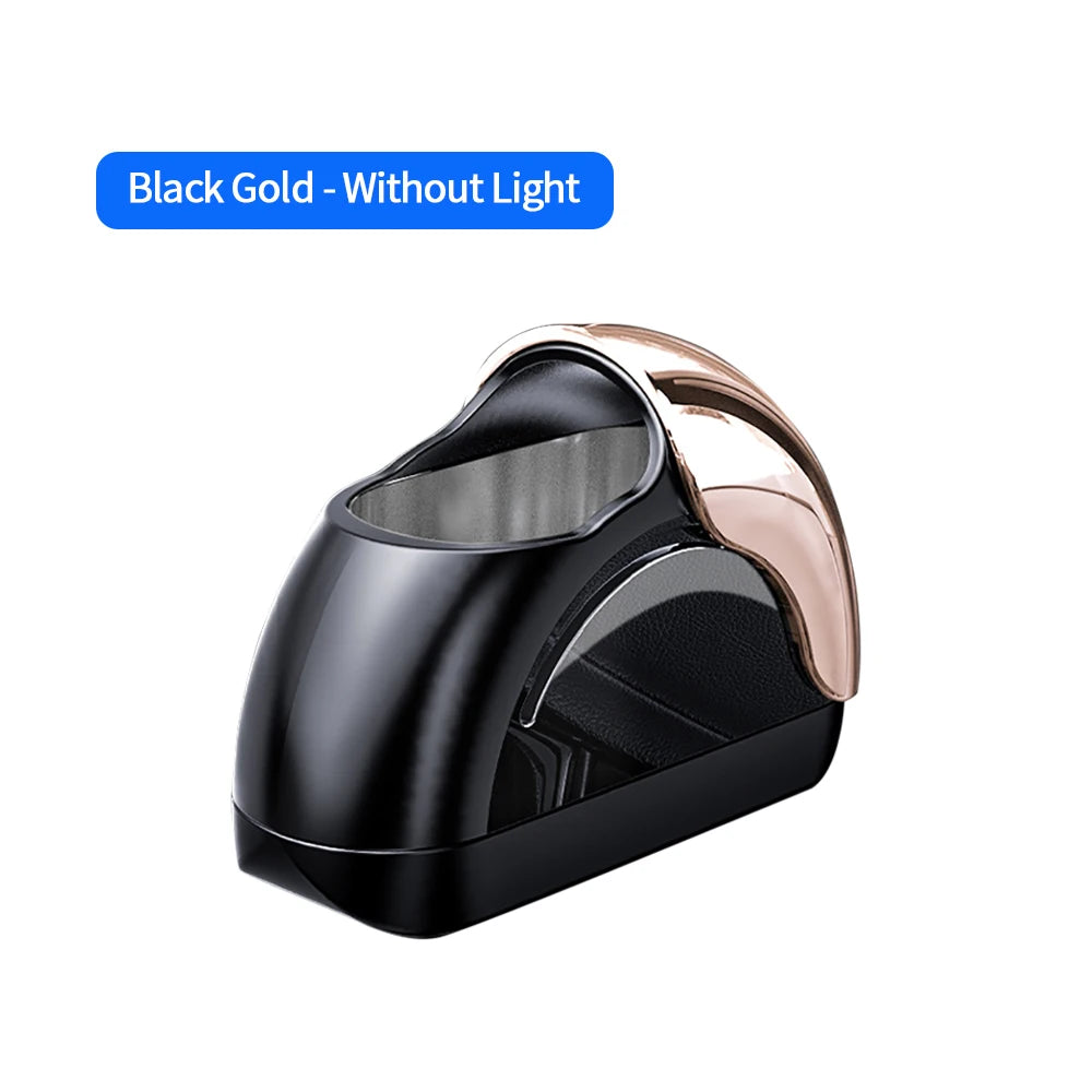 Car Ashtray High-end Can Not Drop Ash Artifact New Car Door LED Creative Anti-ashtray Car Home Universal