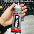 B-7000 Clear Glue Strong Adhesive for Phone Frame & Screen Repair DIY Crafts Jewelry Rhinestone Bonding & Sealing