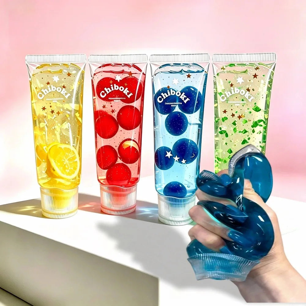 New Toothpaste Stress Ball Shapeable Squishy Toy Non-Bounce Jam Vaseline Feel ASMR Fidget Toys for Adults Anti Stress Gifts