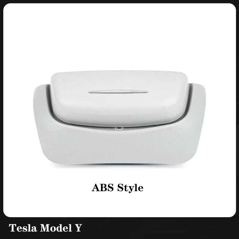 Car Glasses Case For Tesla Model Y Model 3 Sunglasses Storage Clip Car Roof For TESLA Model3  Interior Model Y 3 Accessories