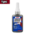 Blue Thread Locker 243 Nuts-Bolts Locker, Screw Adhesive Lock Tight Seal Fasteners Anaerobic Curing Metal Glue,Rustproof Screw A