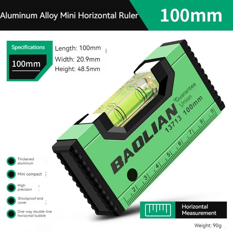 Mini Digital Protractor Angle Finder Inclinometer Electronic Measurement Level Slope Test Ruler Length 100/105mm Aluminum