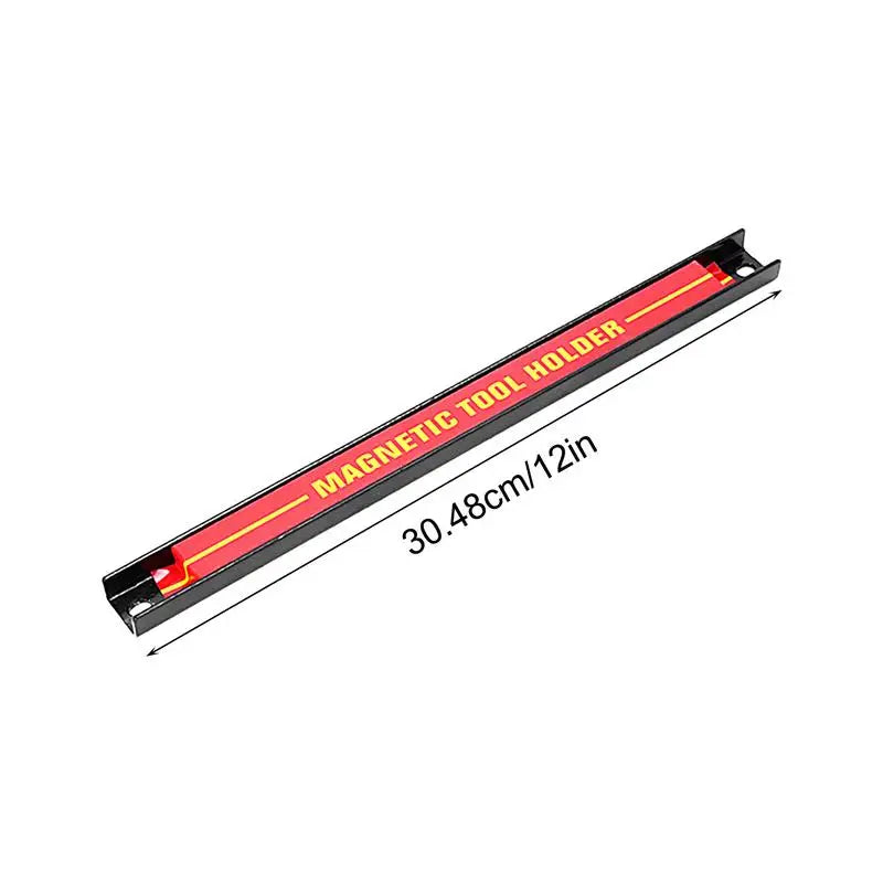 Magnetic Strip For Tools Large Capacity Wall Tool Holder Metal Tool Bar For Workshop Home Space Saving Tool Organizer For Car