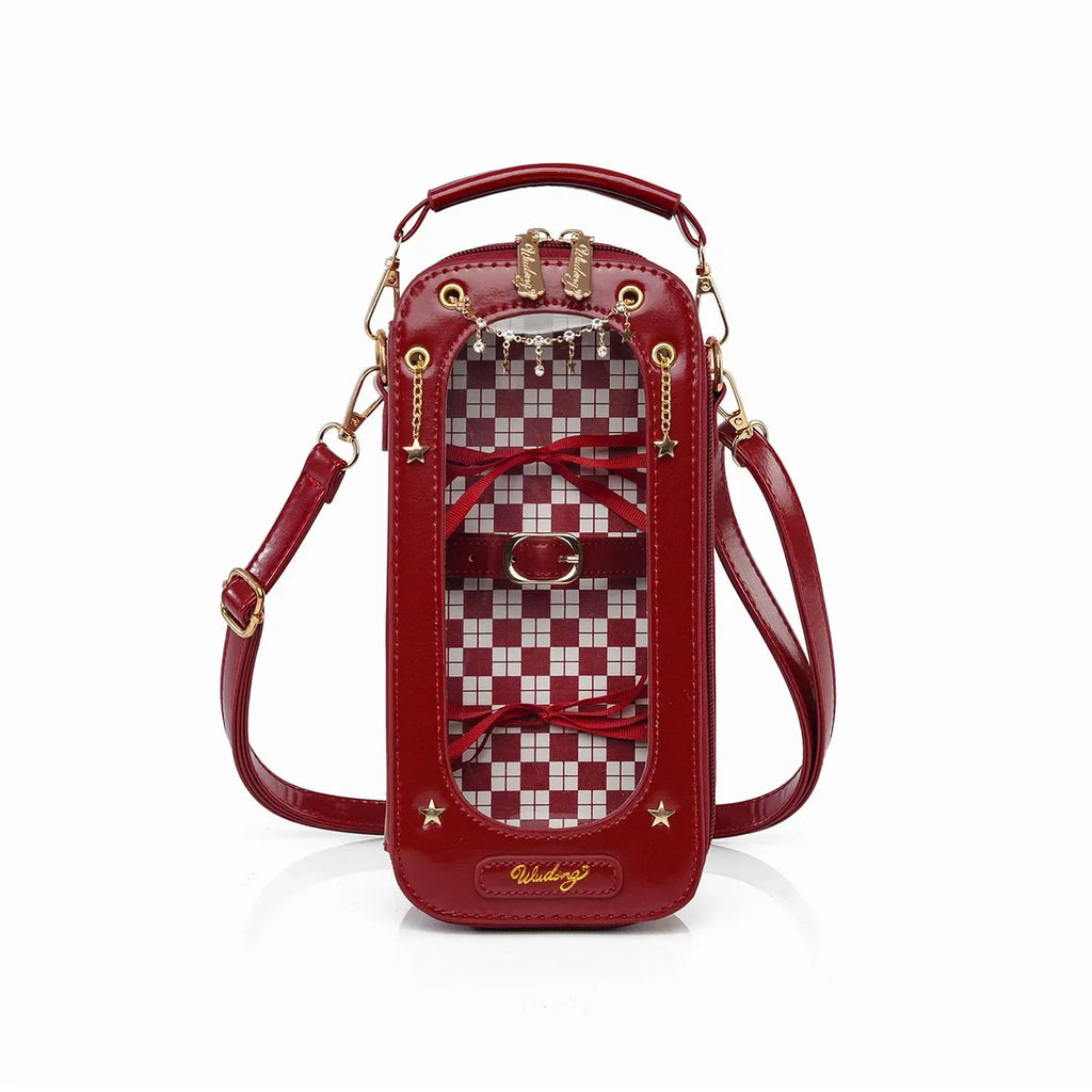 Transparent Crossbady Bag Original Daily Sac Femme Chains Star Bolso Versatile Bags for Woman Hot Sale Popular Bolsos Mujer