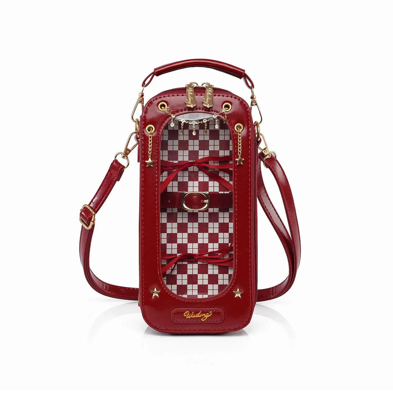Transparent Crossbady Bag Original Daily Sac Femme Chains Star Bolso Versatile Bags for Woman Hot Sale Popular Bolsos Mujer