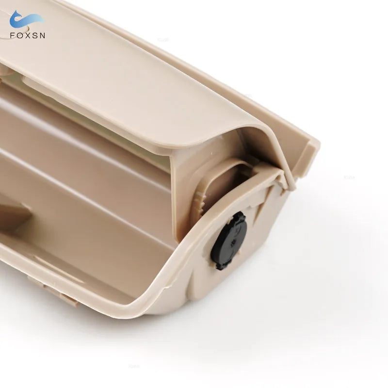 Plastic Car Sun Glasses Case Holder Sunglasses Storage Box For VW Tiguan Golf Passat CC Jetta Scirocco Gray / Beige