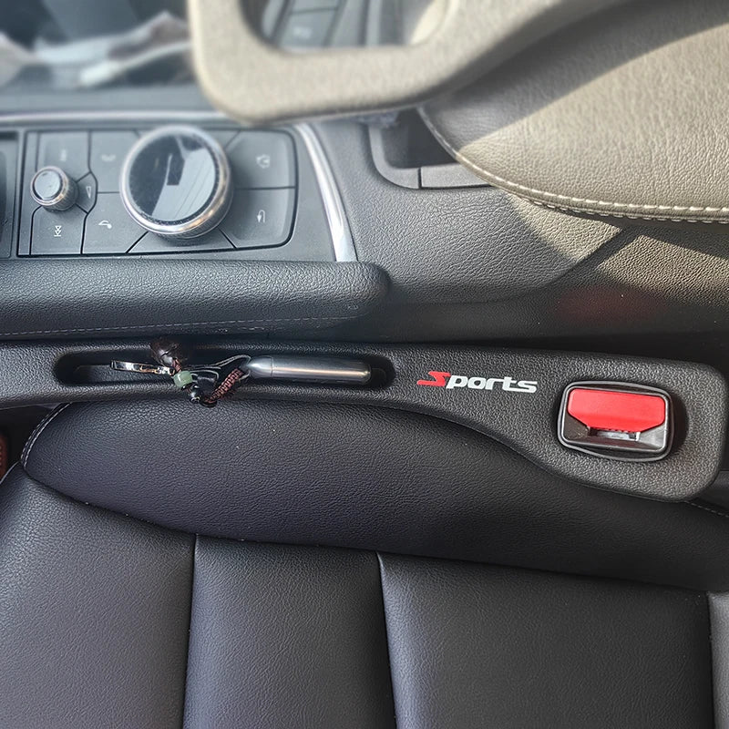 2Pcs Car Seat Gap Plug Strip 2025 Proof Seat Gap Storage Organizer Side Seam Car Gap Filler Leak Interior Decoration Universal