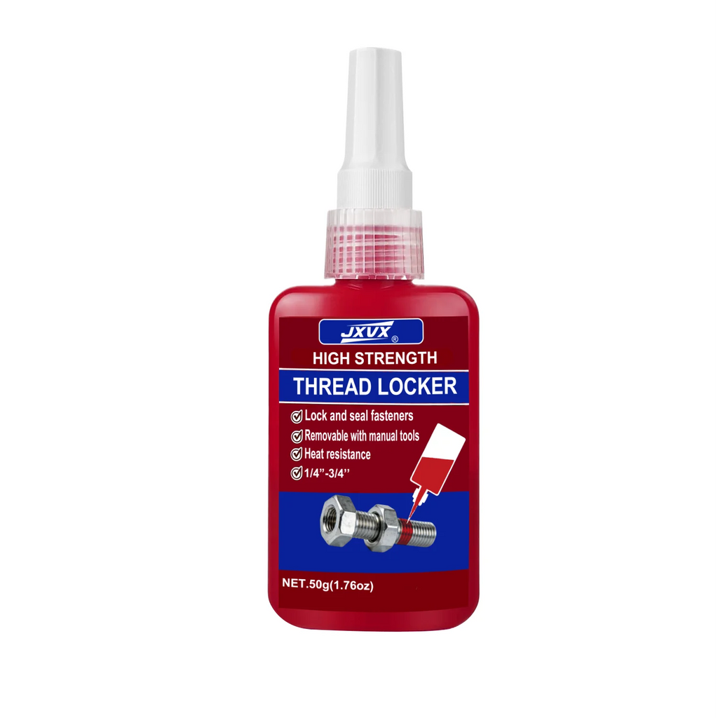 243/271 Medium Strength To High Threadlocker Blue  Red Threadlocker Adhesive Thread Locker Blue Screw Glue Agent Anaerobic Glue Anti-Loose 50ml.