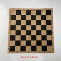 International Chess Board 28/34/43cm/16.93inch Foldable Material International Foldable Game Chess Entertainment