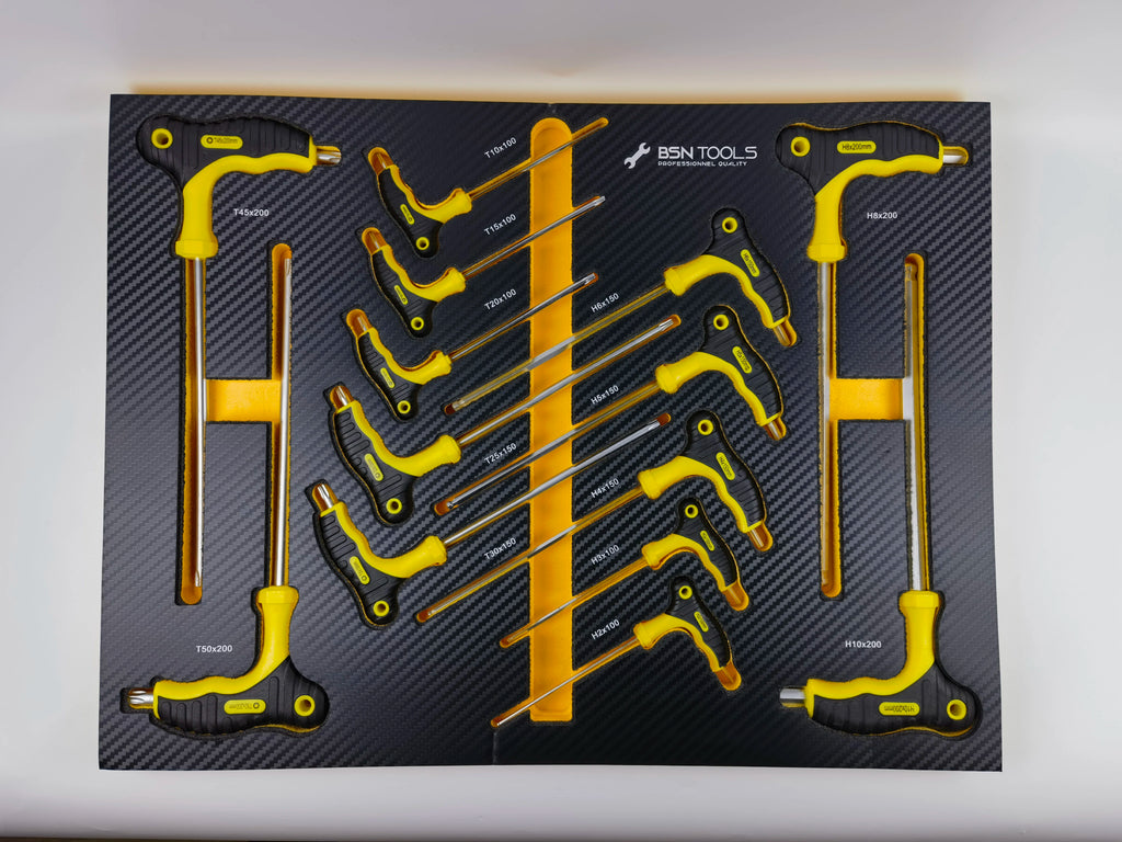 Professional Hand-Powered OEM 7-Drawer Movable Tool Trolley Chest Automotive Repair Workshop Garage Storage Combination Drills