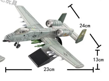 Creative Military Series Building Blocks A-10 Thunderbolt II Warthog Plane Stealth Fighter Heavy Truck Model Toys For Boy Xmas