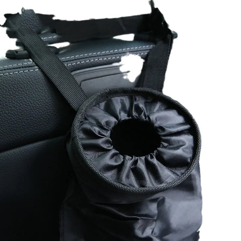 Universal Car Garbage Bag Back Seat Headrest Litter Trash Garbage Can Container Oxford Cloth Car Waste Bins Cleaning Tools