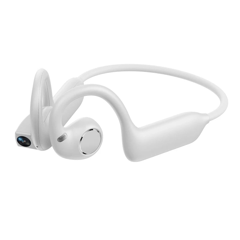 E12 Smart AI Earphones 800W Camera Video HIFI Bluetooth Music AI Translation Q&A Image Recognition Sports Earphones