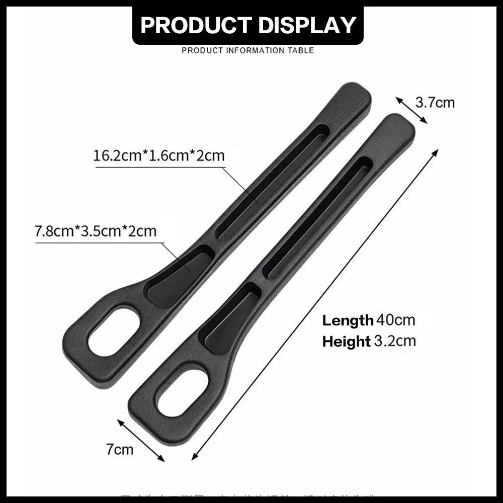 2Pcs For Lincoln Navigator Continental Nautilus Aviator MKZ MKX MKC MKT Car Seat Gap Filler Between Seats Crevice Accessories