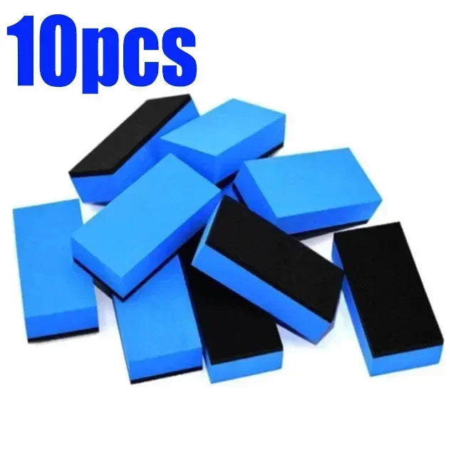 Sponges Brushes Car Polishing Coating Sponge Brush Glass Nano Applicator Pads Polish Wax Ceramic Coating Cleaning Accessories