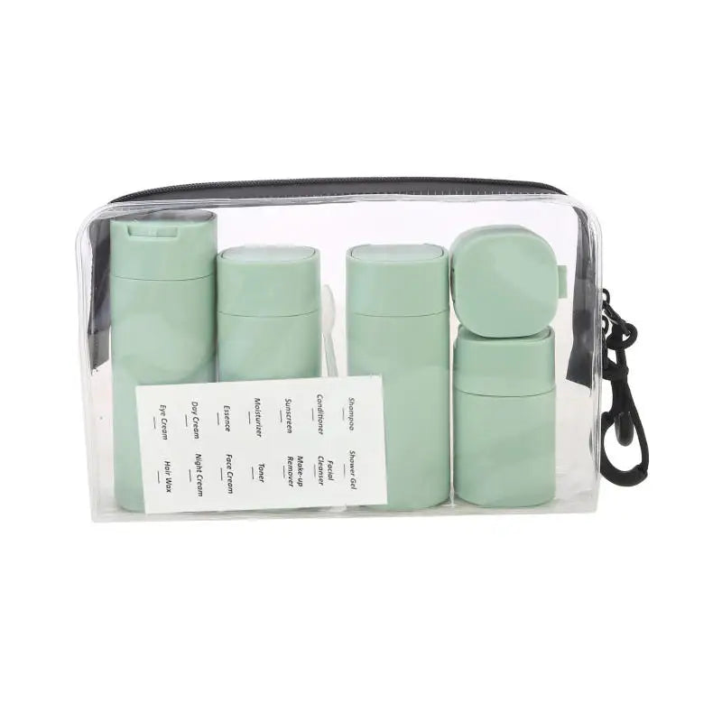 Cosmetics Split Bottle Travel Set Nordic PE Hose Bottle Wash and Makeup Bag Portable and Aircraft Split Bottle Travel Set