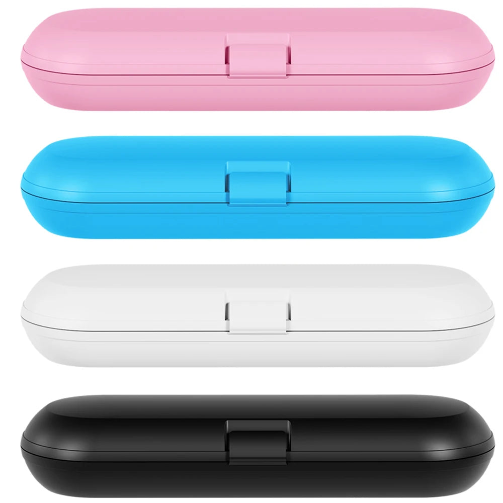 Electric Toothbrush Travel Case, Portable Toothbrush Travel Box Compatible with Oral B & Philips Sonicare Electric Toothbrushes