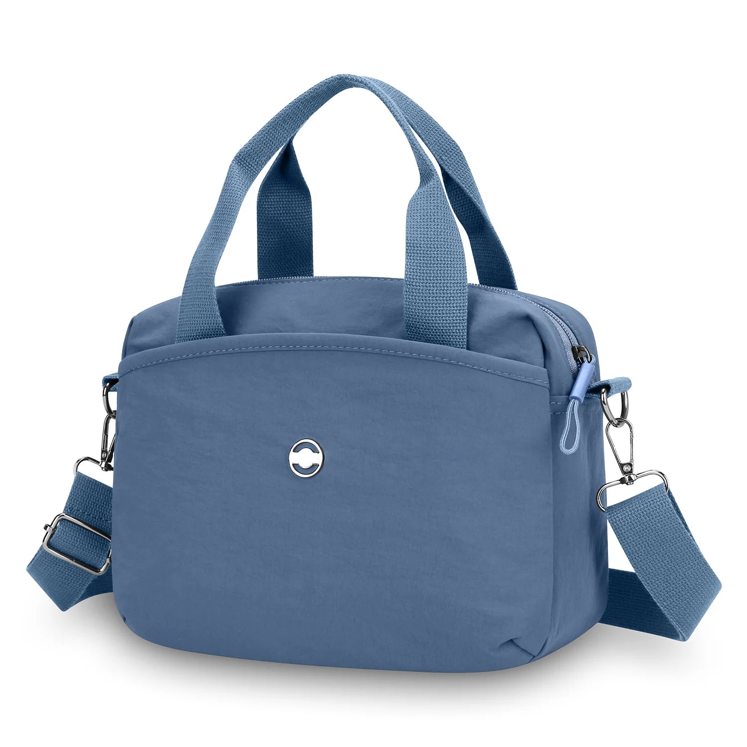Women Soft Crossbody Shoulder Bag Portable Adjustable Wide Strap Lightweight Casual Daily Shopping Travel Outdoor Handbag Purse