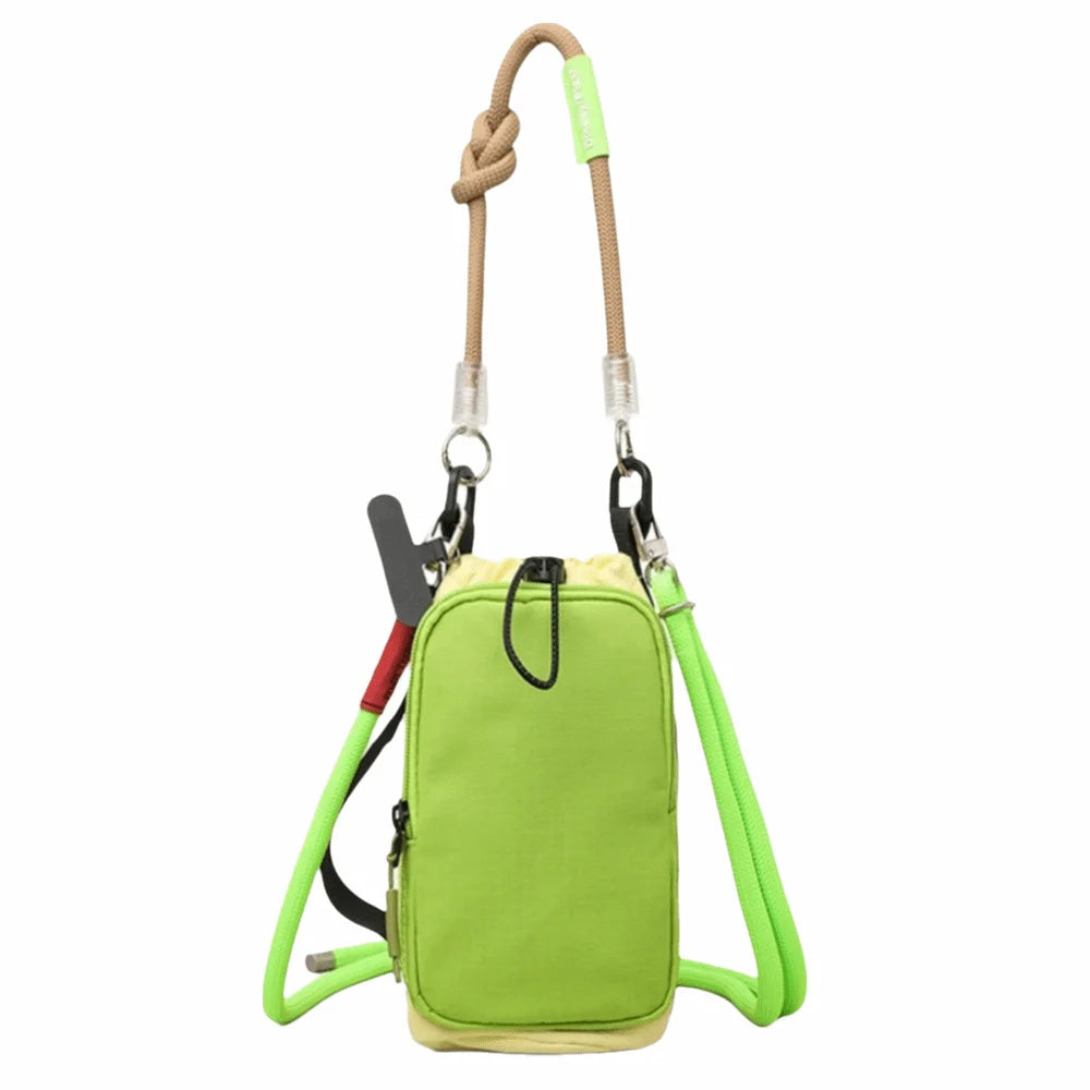 Lightweight Travel Crossbody Bag Waterproof Large Capacity Drawstring Bucket Bag Quick-drying Drawstring Closure