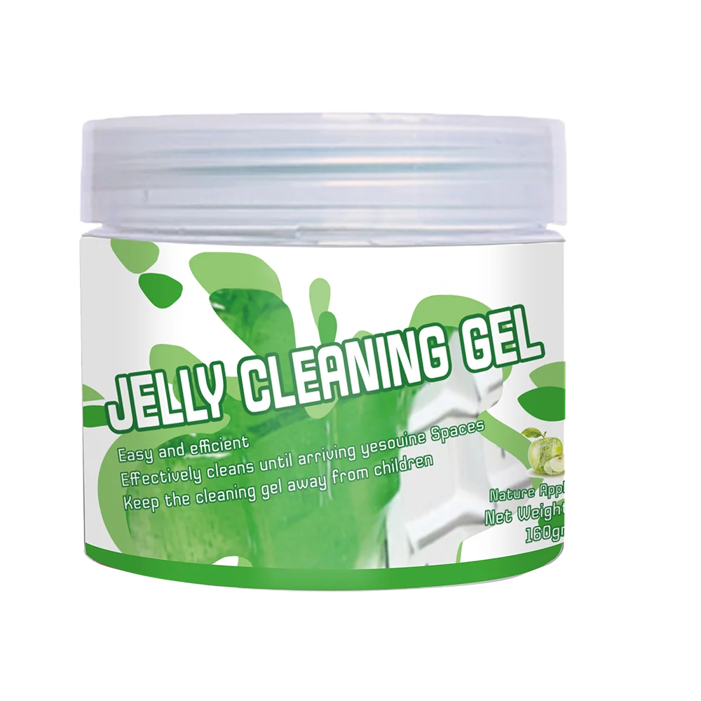 Car Cleaning Gel Reusable Keyboard Dust Remove Gel Automobile Interior Air Vent Clean Magic Mud Slime Household Cleaning Tool