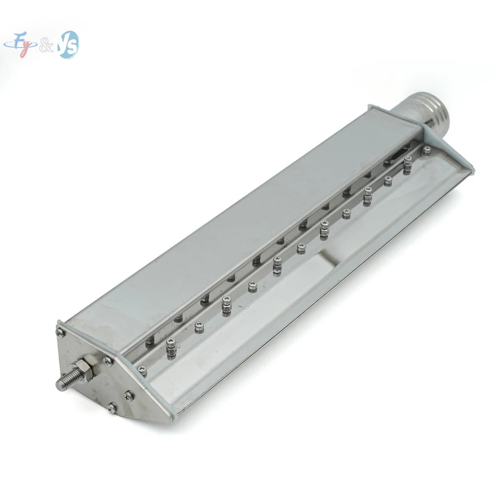 SS 304 Industrial Blower-powered Air Knife Blower Air Knife Wire Drying Air Knife Wind Air Jet Knife Customized 100-1000mm