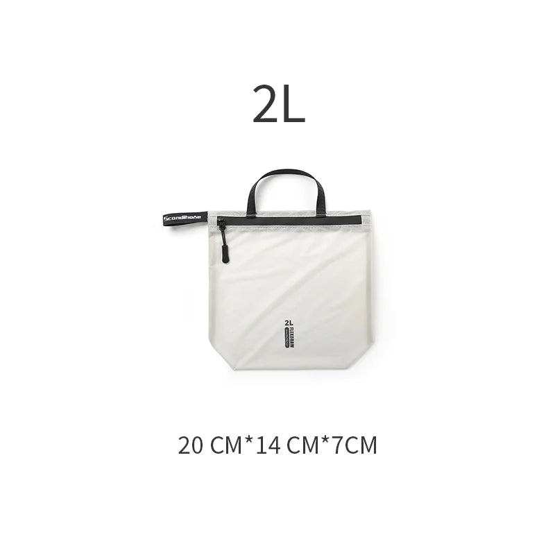 Waterproof Travel Handbag Storage Pouch Lightweight Clothes Organizer Zip Bag for Toiletries Socks Underwear Luggage