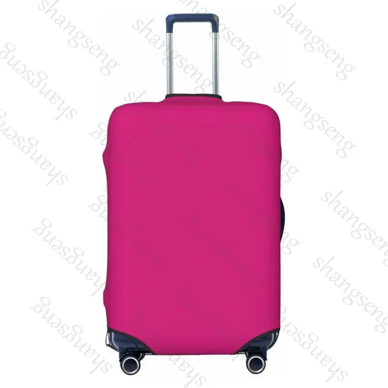 Solid color printing DIY Travel Luggage Cover Elastic Suitcase Trolley Protector dust cover Suitcase Case For 18-32" Luggage