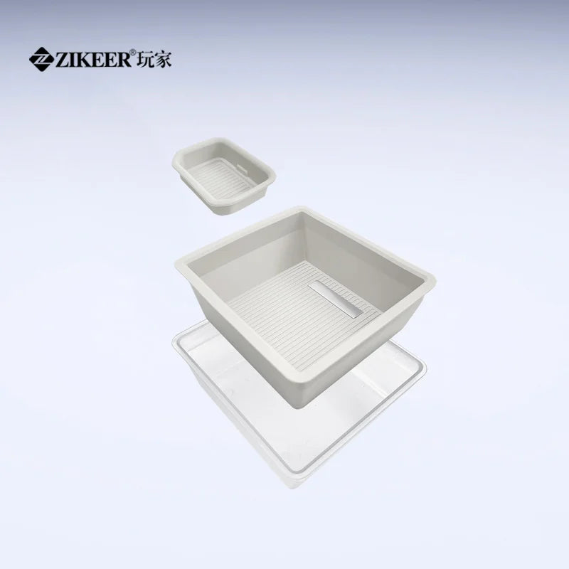 For ZEEKR 7X armrest box storage box double-layer design car storage box silicone material can move back and forth