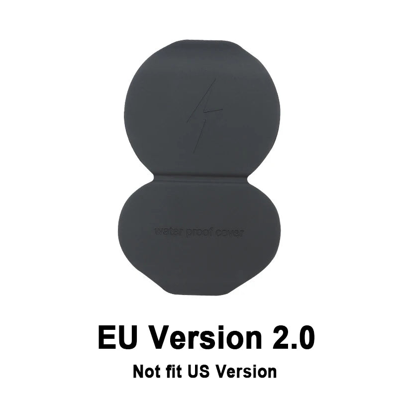 For Tesla Model 3 Y Car Charging Port Protection Silicone Waterproof Dust Plug Protective Cover for Model 3 European Version CCS