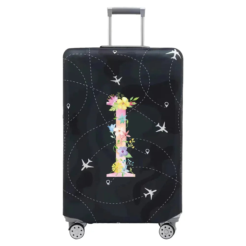 Luggage Protective Cover Elastic Dust Wear-resistant Apply 18-32 Size Pink Letter Series Protective Case Travel Accessories 2026