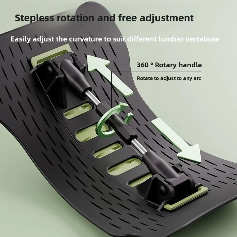 12Magnets Lumbar Vertebrae Relaxer Humpback Correction Shaping Back Stretcher Back Pain Relief Stretching Massager for Women&Men