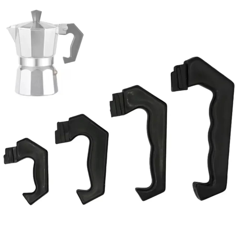 1PC Coffee Pot Handle Replacement Part for Espresso Moka Stove Pot Compatible with 1 3 6 9 12 Cups Coffee Accessories Coffeeware