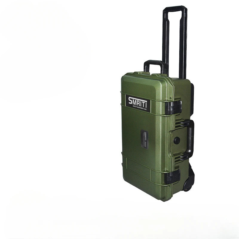Multifunctional Plastic Tool Box Photographic Equipment Safety Protection Professional Outdoor Carrying Draw-bar Storage Case