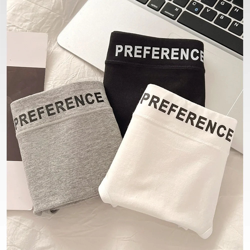 3pcs Women's Seamless Pure Cotton Panties Fashionable Breathable Underwear Female Large Size Sexy Soft Daily Breifs