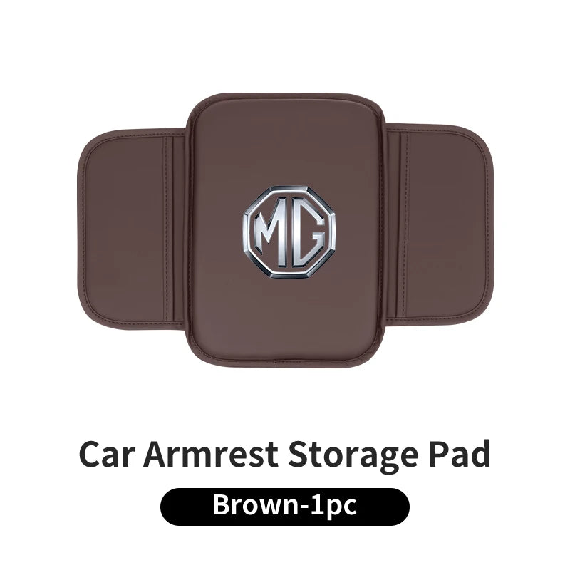 Car Armrest Cushion Console Protector Cover Elbow Storage Pad For Morris Garages MG 6 3 5 7 TF ZR ZS HS GS GT Hector RX5 RX8 350