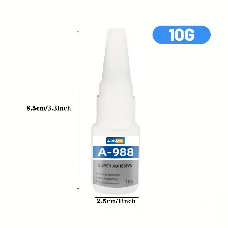 Universal Glue For Metal, Iron, Aluminum, Glass, Plastic, Leather & Wood - Quick-Drying & Super Strong! for factory&workshops&pa