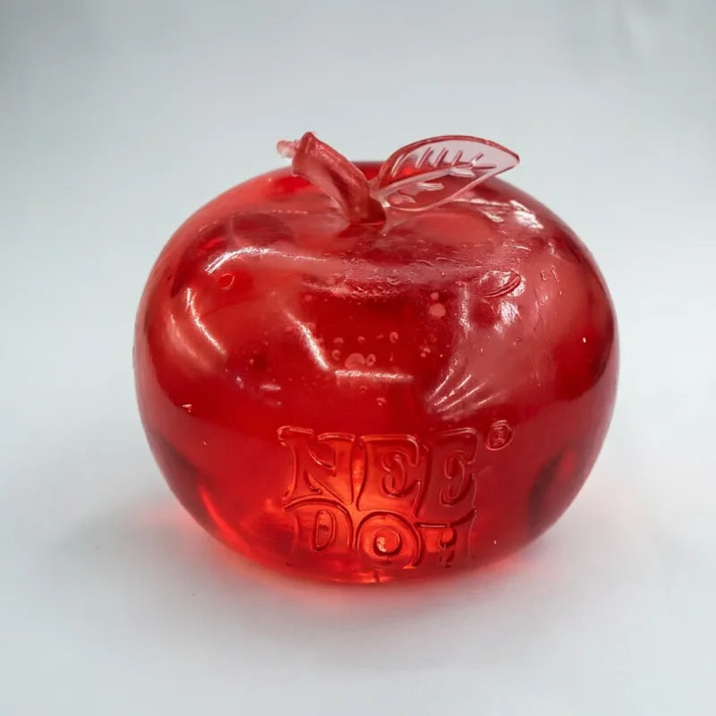 NeeDoh Apple Maltose Press Relaxation Toys, Soft and Will Rebound Slowly, Help Relieve Stress, Sensory Toy Gifts.