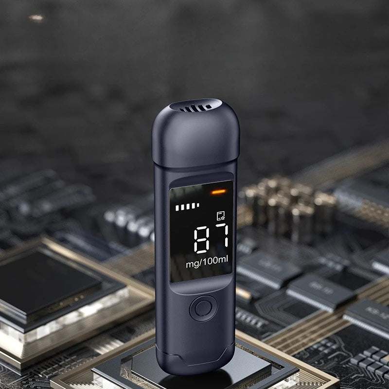 Alcohol Tester for Measuring Drunk Driving, Breathalyzer, High-precision Measuring Device