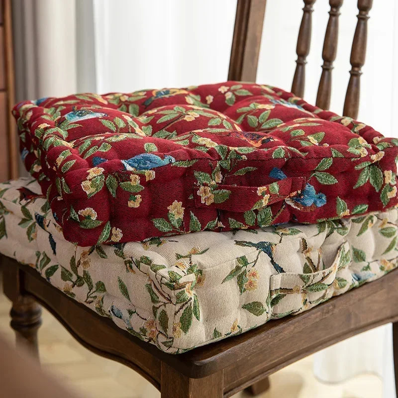 40X40CM Cotton Durable Window Sill Floor Sofa Cushion Fine Stitching Sitting Cushion Thicken Household Supplies 1PB