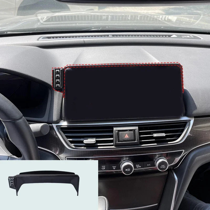 Car Phone Holder For Honda Accord 10th Gen 2018 2019 2020-2022 Mobile Phone Support Car Mounts Wireless Charging Accessories