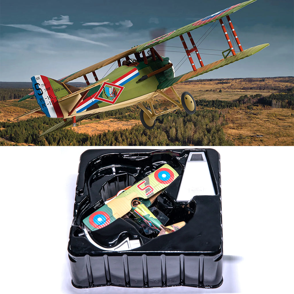 1: 48 AA37910 SPAD S.XIII S.7714 biplane fighter model 1918 Alloy Static Aircraft Model