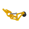 Black3 Aluminum Chain Tensioner for 2009-later Touring Motorcycle Road Glide Street Glide Front Wheel Chain Adjuster Guide