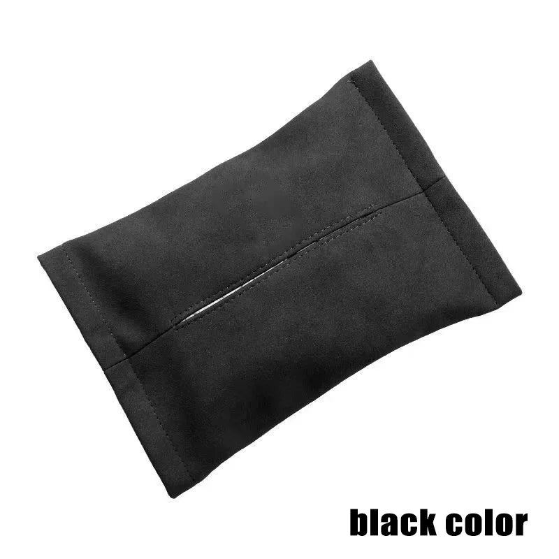 for Tesla Model 3 Y 2021-2025 Highland Juniper Hidden Tissue Holder Box Seat Back Console Flocking Storage Bag Car Accessories