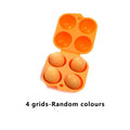 2/4/6/12 Grid Egg Storage Box Portable Egg Holder Container for Outdoor Camping Picnic Eggs Box Case Kitchen Organizer Case