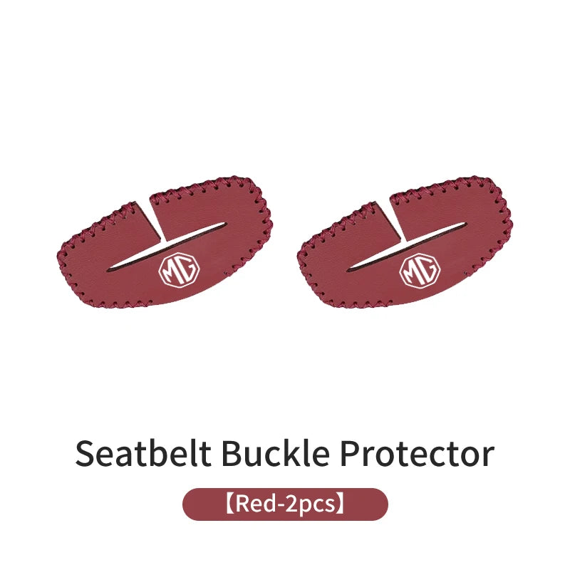 Car Seat Belt Buckle Clip Dustproof Cover Anti Scratch Protector Accessories For Morris Garages MG HS 2025 6 3 5 7 TF ZR ZS HS