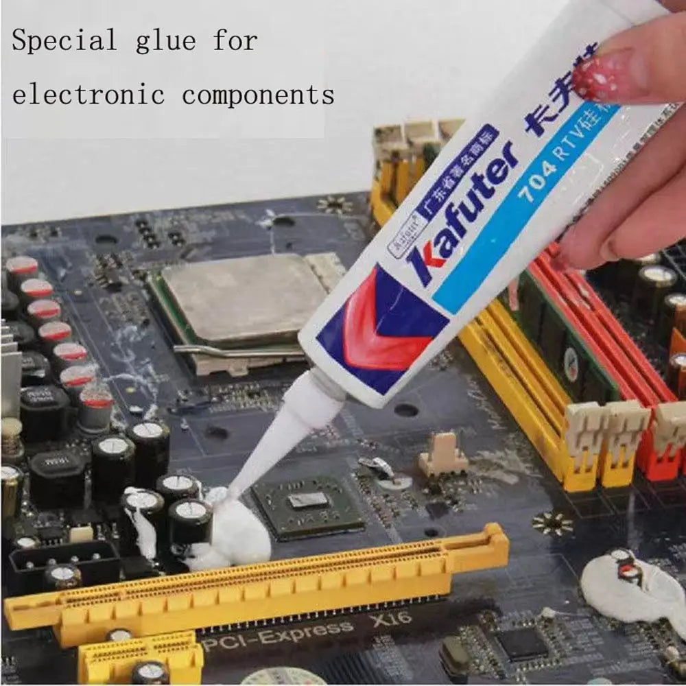 High Temperature Resistance RTV Transparent Silicone Industrial Adhesive Component Glue Silicone Rubber Electronic Glue