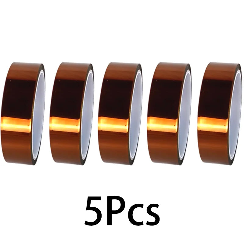 Polyimide Tape High Temperature Resistant Insulation Adhesive Tape for Welding 3D Printing Electronic Repair DIY